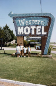 Western Motel Kriya's first hotel